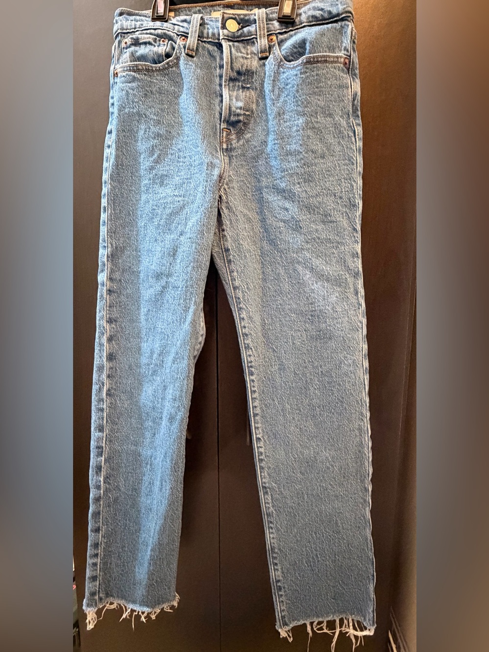 Levi's Light Blue Straight Leg Jeans